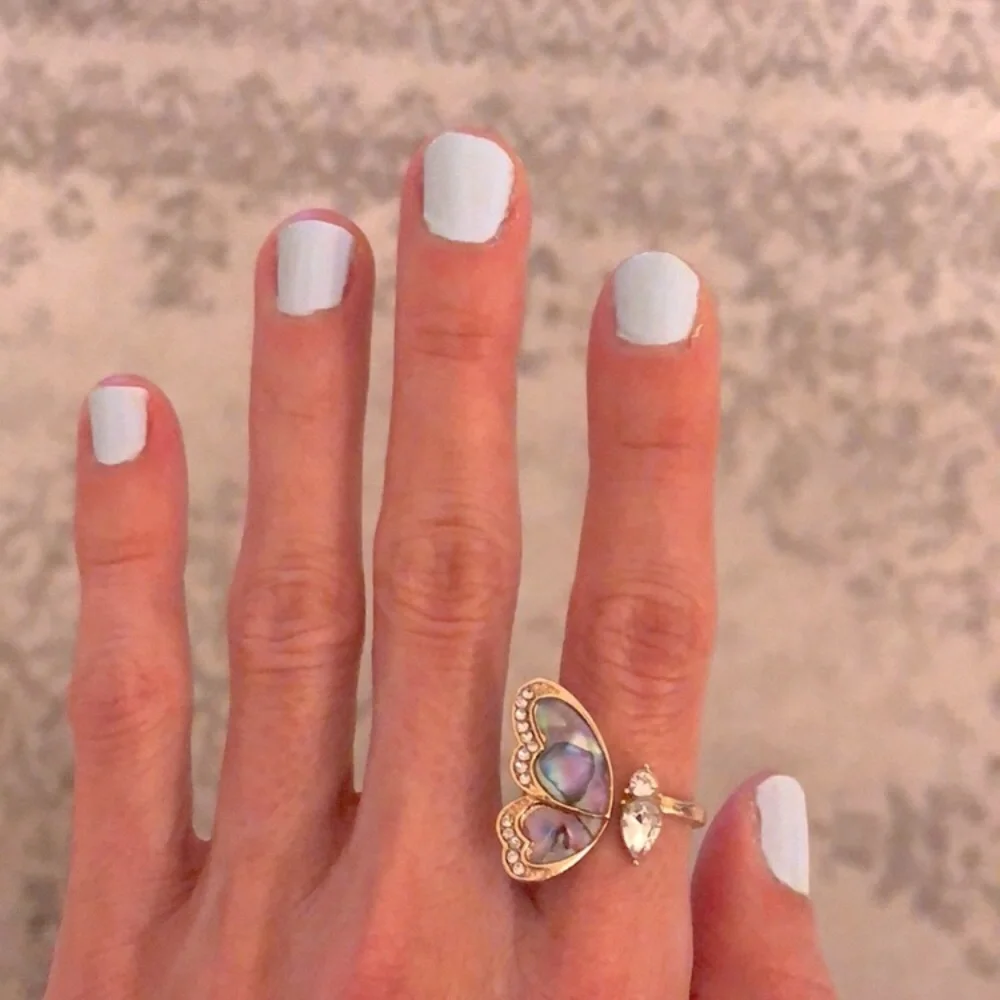 Butterfly Crystal Ring - Picture 5 of 9